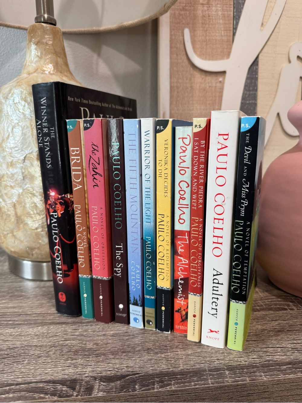Paulo Coelho Book Lot The Alchemist The Spy The Winner Stands Alone VGUC
